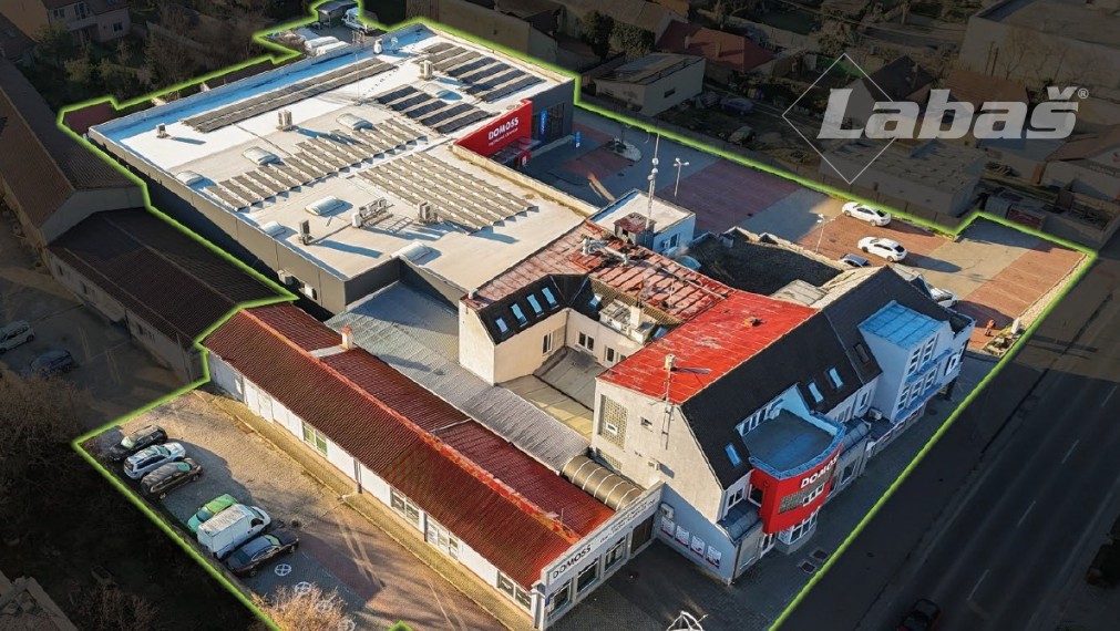 Nebytové priestory areál Domoss , Piešťany 1.NP a 2.NP 383m2 a 524 m2