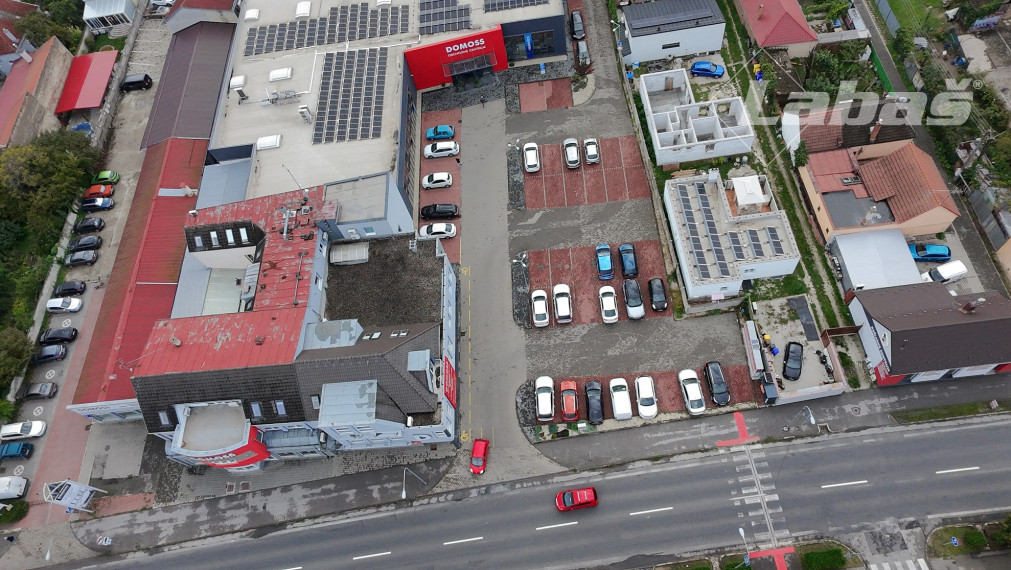 Nebytové priestory areál Domoss , Piešťany 1.NP a 2.NP 383m2 a 524 m2