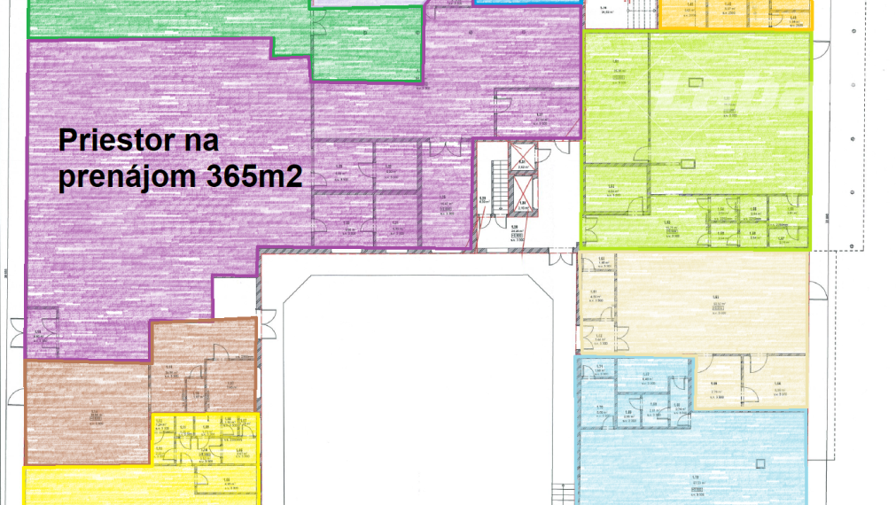Potraviny - OC Ždiar, 365 m2