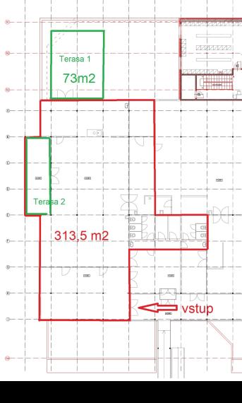 Pub Paletka - OC Važec 313,5 m2 + Terasa 73 m2