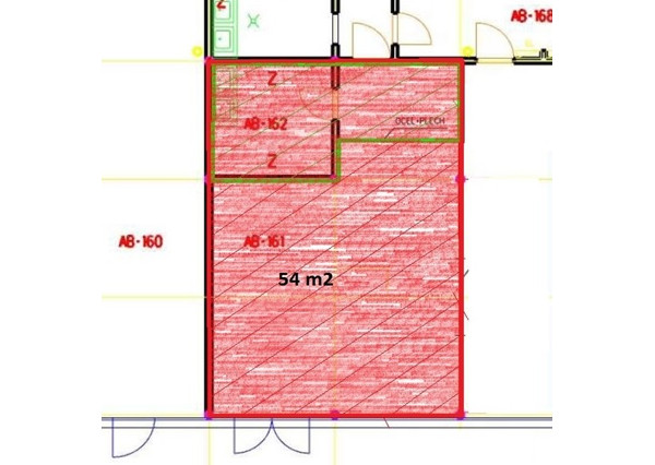 Outlet, mix tovar 54m2 - OC Hornád